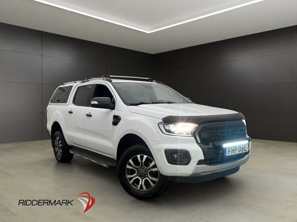 Ford Ranger Wildtrak 213hk 4x4 Värmare Drag Diff Kåpa Moms - 2020