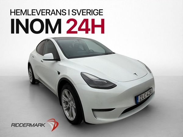Tesla Model Y Long Range AWD Autopilot Dragkrok Svensksåld - 2021