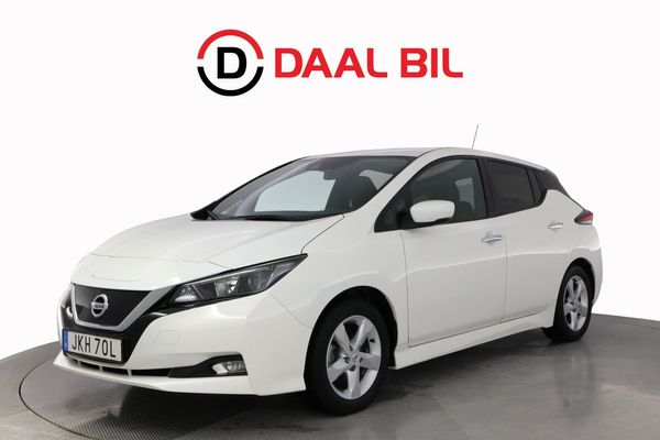 Nissan Leaf 150HK 40kWh ACENTA B-KAMERA NAVI RATTVÄRME REPOBJEKT - 2020