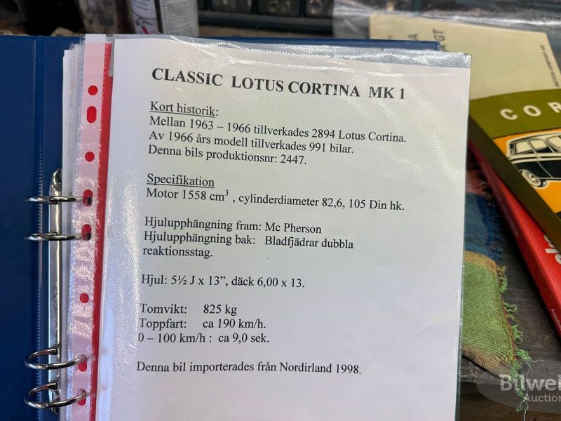 Ford Cortina bild 107