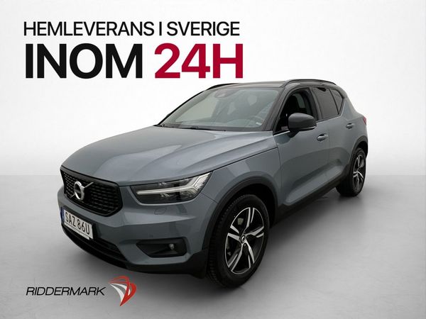 Volvo XC40 T3 R-Design Pano Värmare Halvskinn Drag Kamera - 2020