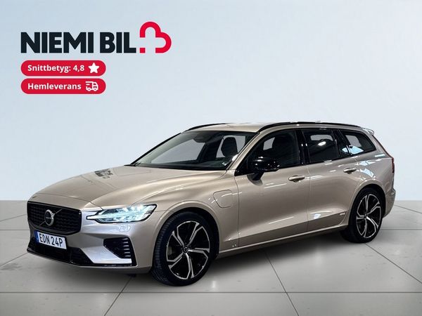 Volvo V60 Recharge T8 AWD Plus Dark Cockpit Kamera Skinn MOMS S&V - 2023