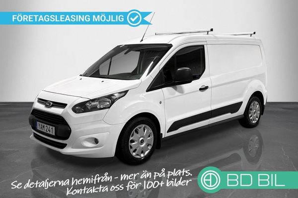 Ford Transit Connect LWB L2 Verkstadsinredning Backkamera Drag Värmare Moms - 2016