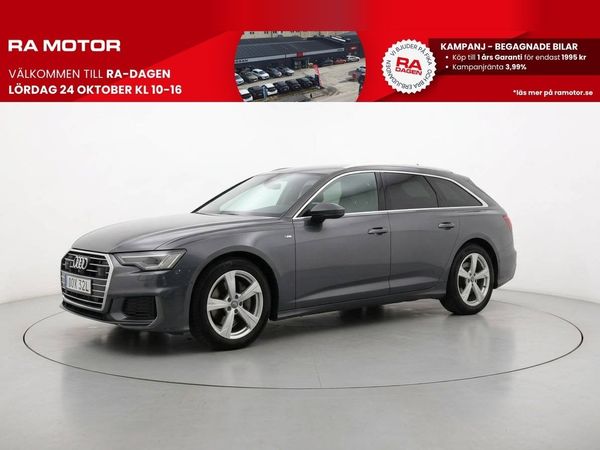Audi A6 45 TFSI 245hk Quattro S-Line | Matrix | Drag | Värmare - 2019