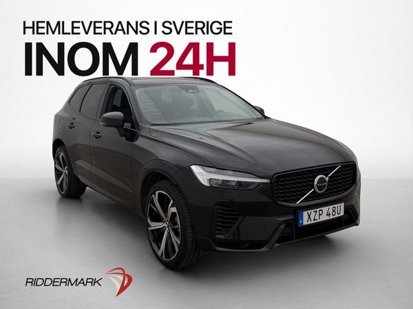 Volvo XC60 T6 AWD Plus Dark Pano Kamera Värmare Skinn Drag - 2024
