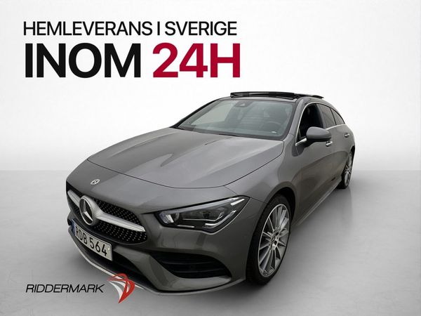 Mercedes CLA250 e AMG Pano Burmester Kamera Värmare - 2023