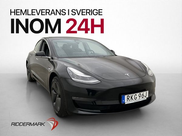 Tesla Model 3 Long Range AWD 440hk Pano Autopilot Navi - 2019