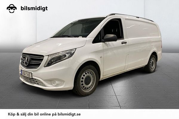 Mercedes Vito 116 CDI 3.0t L2 Aut 3sits Drag Kamera Värmare 163hk - 2022