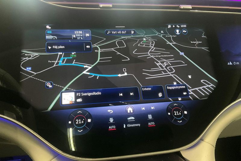 Mercedes EQS450 SUV bild 11