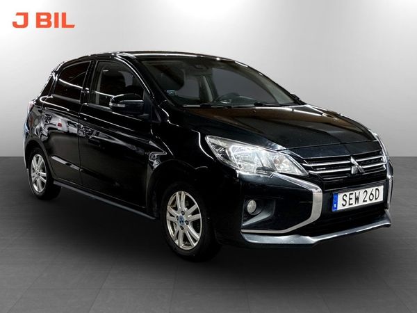 Mitsubishi Space Star Comfort 1,2 CVT 80hk Aut CARPLAY FARTHÅLLARE - 2020