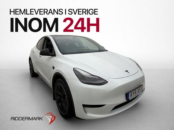 Tesla Model Y Long Range AWD Drag Värmepump Rattvärme AP - 2021