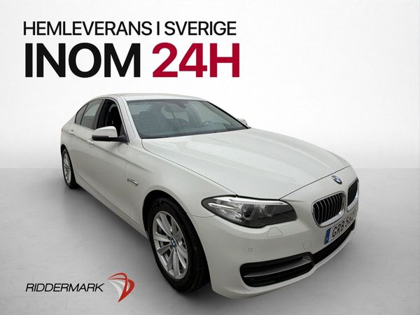 BMW 520 d xDrive 190hk Värmare Förbr-0,45l/mil ISOFIX P-Sens - 2015