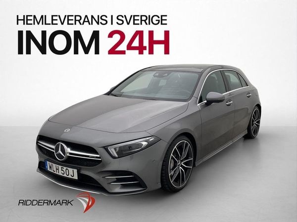 Mercedes A35 AMG 4M 306hk Värmare Panorama HUD 360° - 2022