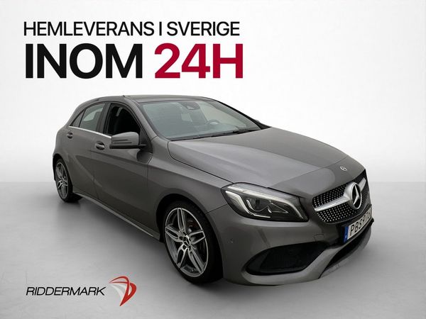 Mercedes A180 d 109hk AMG Pano Kamera Keyless CarPlay - 2018