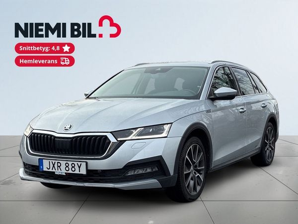 Skoda Octavia Scout 2.0 TDI MOMS/Rattvärme/Backkamera/Adaptiv Fart/Drag/SoV - 2022