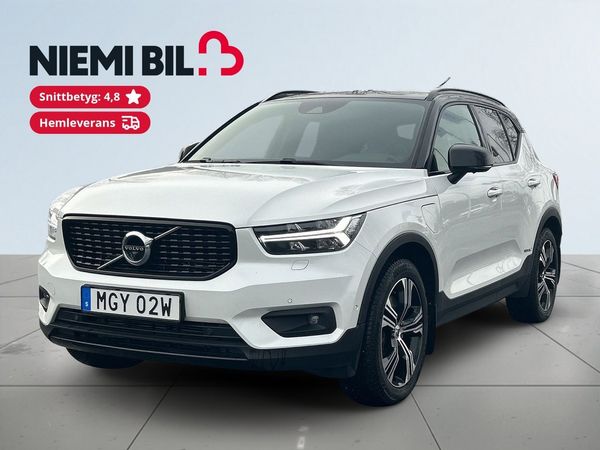 Volvo XC40 Recharge T4 R-Design Drag/360/HuD/SoV-Däck/Rattvärm - 2021