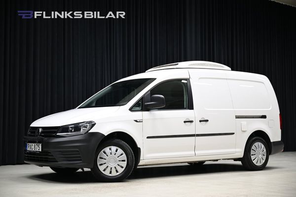 Volkswagen Caddy Maxi DSG 102HK Kylbil|Nattkyla|Dubbeldörr|EnÄgare|Moms|SeUTR - 2018