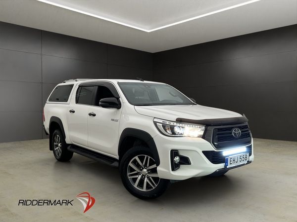 Toyota Hilux Ultimate 2.4 4WD Drag Skinn Lastsläde Kåpa Moms - 2019