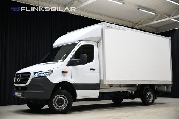 Mercedes Sprinter 319 CDI 4x4 190HK Automat|Volymskåp|Bakgavellyft|Moms - 2025