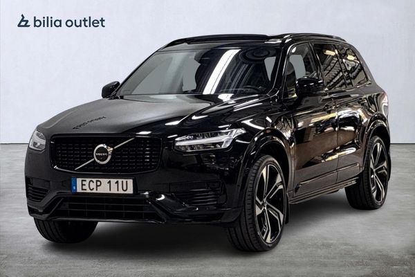 Volvo XC90 Recharge T8 Ultima Dark 7-sits 455hk Pano HuD B&W Drag - 2023