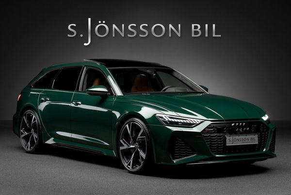 Audi RS6 Avant / Goodwood Green / Keramiska / Se Spec - 2021
