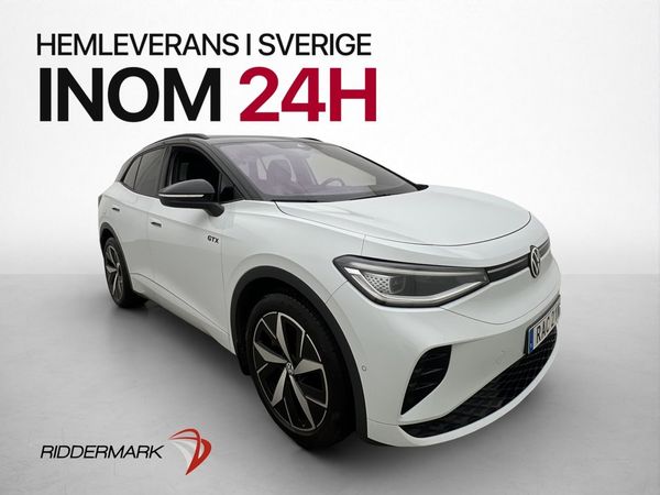 Volkswagen ID.4 GTX Värmare Kamera IQ.Light CarPlay Dragkrok - 2023