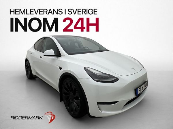 Tesla Model Y Performance AWD Drag Autopilot En-Brukare MOMS - 2023