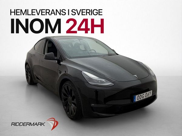 Tesla Model Y Performance Värmepump Total-Självkörning Drag - 2023
