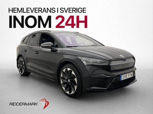 Skoda Enyaq 80x Sportline Crystal Drag Värmare 360° HUD MOMS - 2023