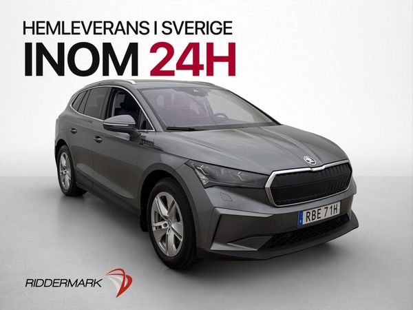 Skoda Enyaq iV 85x Värmepump Kamera Ambient Drag Moms 286hk - 2024