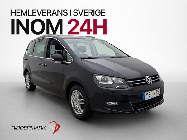 Volkswagen Sharan TDI 150hk 7-Sits Pano Värm El-Dörrar Drag - 2017