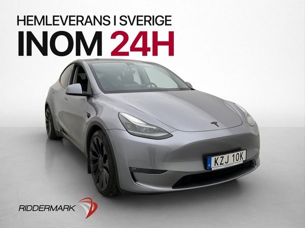 Tesla Model Y Performance 534hk Värmepump Pano Autopilot - 2023
