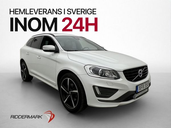 Volvo XC60 D4 AWD R-Design Värmare Pano Läder Drag VOC - 2016