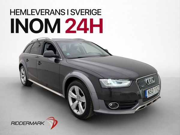 Audi A4 Allroad 2.0 TDI Q 190hk M-Värm Drag Skinn/Alcantara - 2015