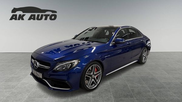 Mercedes C63 AMG S 2950mil Skalstolar/ Burmester/ Panorama - 2016