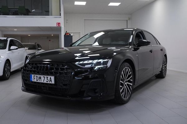 Audi A8 L 60 TFSi E Quattro S-Line SE Utrustning Moms 462hk | R - 2026