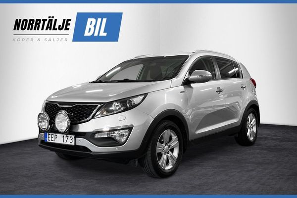 Kia Sportage 2.0 184 HK AWD DRAG B-KAMERA BLUETOOTH NYSERV 9000 MIL - 2013