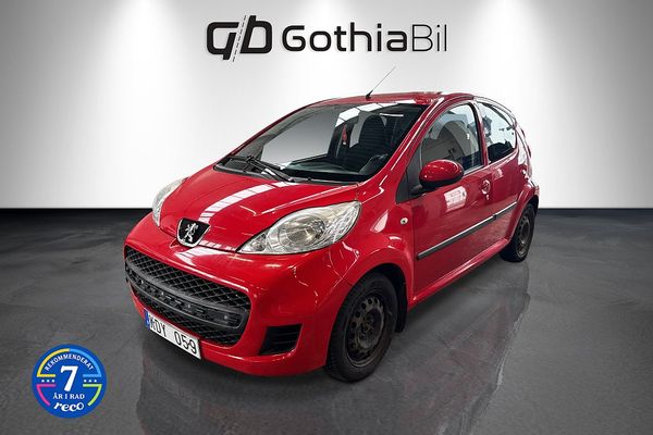 Peugeot 107 5-dörrar 1.0 Nybesiktad Motorvärmare - 2010