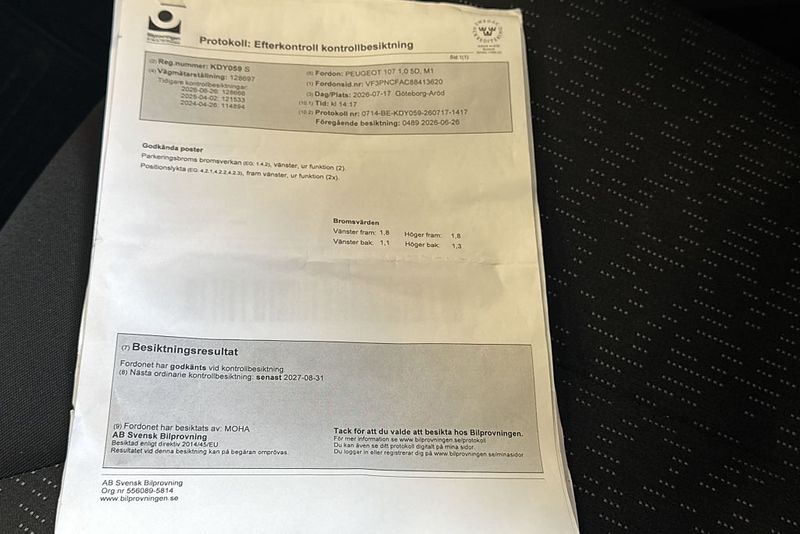 Peugeot 107 bild 17