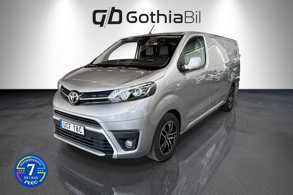 Toyota Proace 2.0 D-4D 177hk 3-sits Automat Navi Värmare Drag Moms - 2022