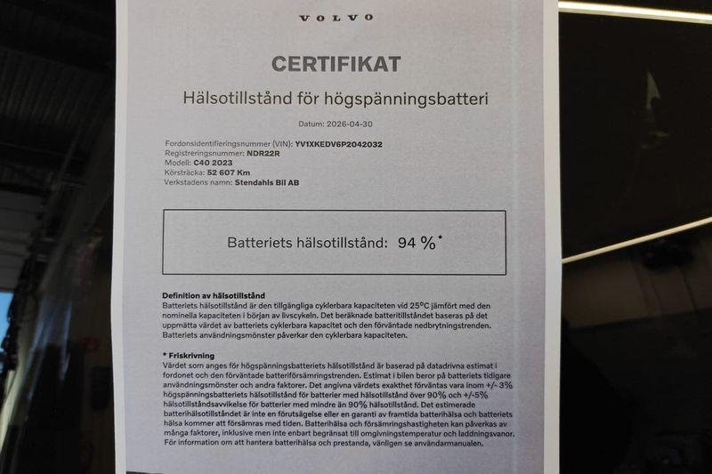 Volvo C40 Recharge bild 27