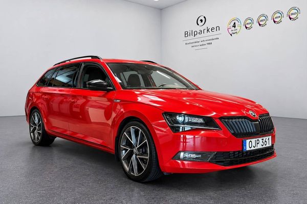 Skoda Superb 2.0 TDI 4x4 Sportline, Panorama, Nav, Värmare, Kamera - 2017