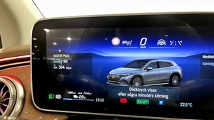 Mercedes EQS450 SUV bild 21