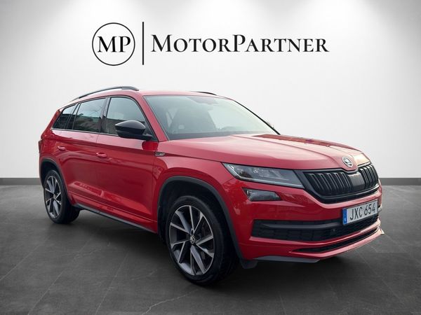 Skoda Kodiaq 2.0 TDI 4x4 Sportline 7 sits Kamera Drag CANTON Värmare - 2018