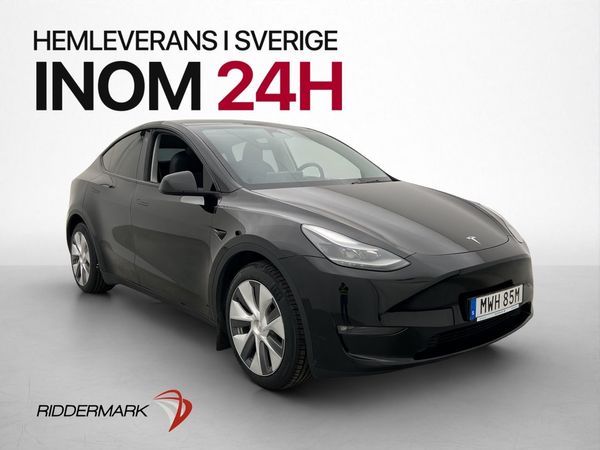 Tesla Model Y Long Range AWD 514hk Pano Dragkrok AutoP MOMS - 2023