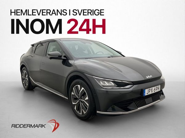 Kia EV6 77.4 kWh 228hk PLUS 360° Skinn Navi Värmepump MOMS - 2023