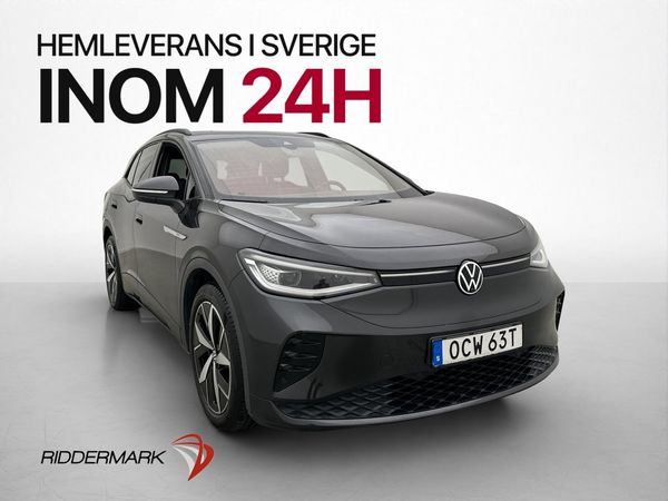 Volkswagen ID.4 GTX 77 kWh 4M 360° Navi Värmepump Drag MOMS - 2022