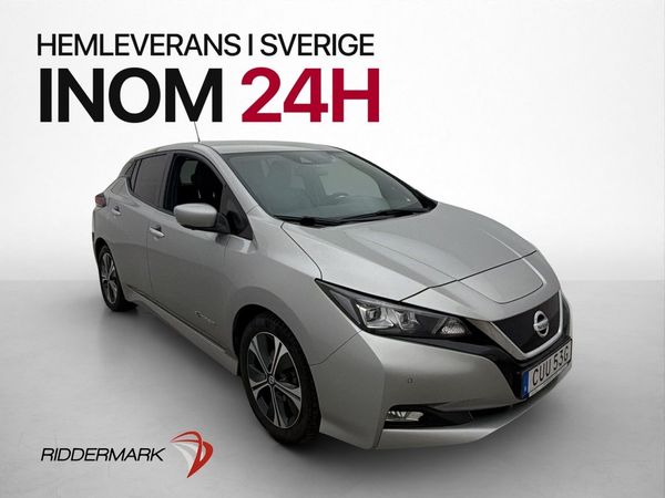 Nissan Leaf 150hk Tekna BOSE 360° Navi Adaptiv-Fart Rattvärm - 2019