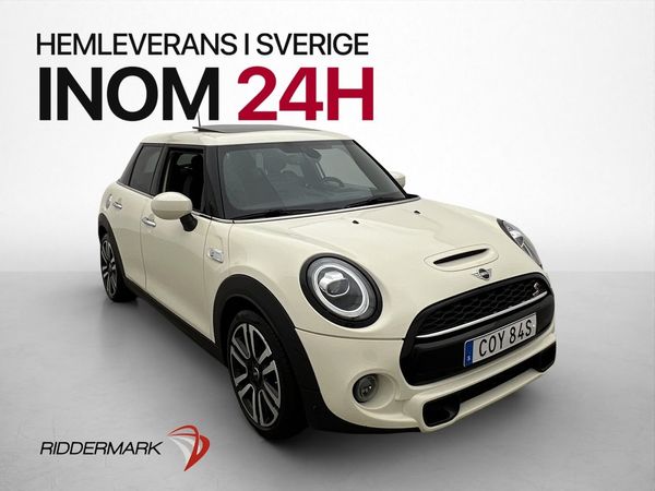 MINI Cooper S 5-Dörrar 178hk Chili Panorama JCW-Ratt Skinn - 2021