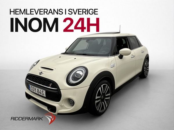 MINI Cooper S 5-Dörrar 178hk Chili Panorama JCW-Ratt Skinn - 2021